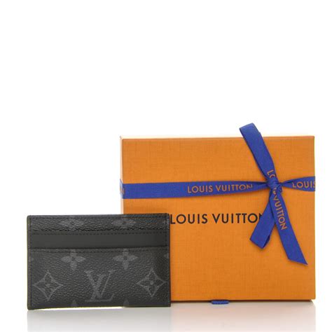 louis vuitton double card holder price|louis vuitton lanyard card holder.